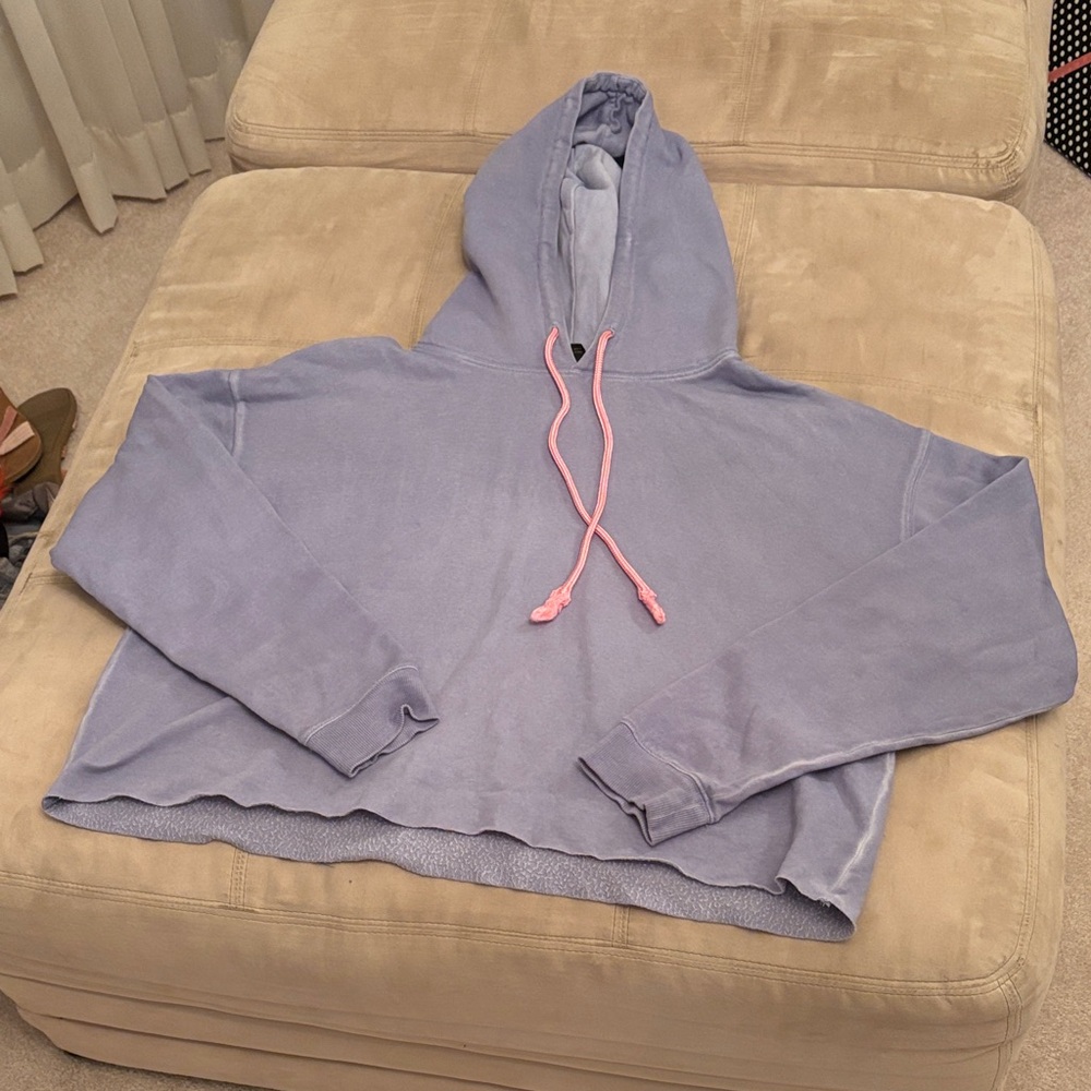 Wild Fable Light Purple Hoodie with Pink Drawstrings